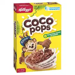 Woolworths Kellogg’s Coco Pops 375g or Just Right 460g offer