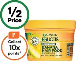 Woolworths Garnier Fructis Hair Food 390ml offer