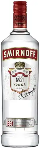 Coles Smirnoff Red 1 Litre offer