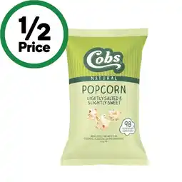 Woolworths Cobs Popcorn 80-120g offer