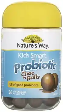 Coles Nature's Way Kids Smart Probiotic Choc Balls 50 Pack offer