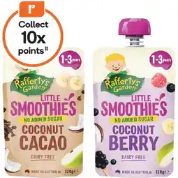 Woolworths Rafferty’s Garden Little Smoothies 120g offer