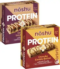 Coles Noshu Protein Bars 150g-180g offer