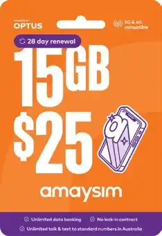 Coles amaysim $25 Starter Pack offer