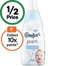 Woolworths Comfort Pure Fabric Conditioner 900ml offer