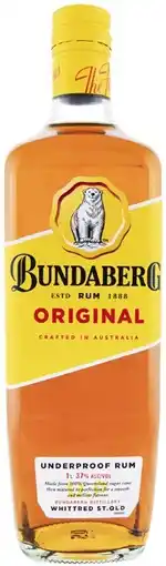 Coles Bundaberg UP Rum 1 Litre offer