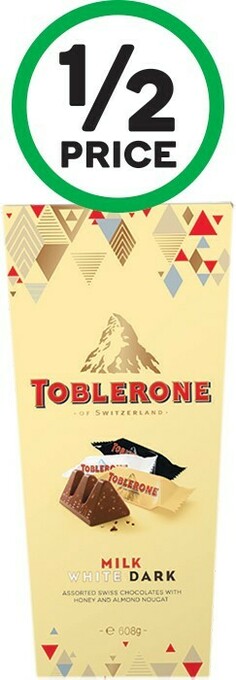 Woolworths Toblerone Gift Box 608g offer
