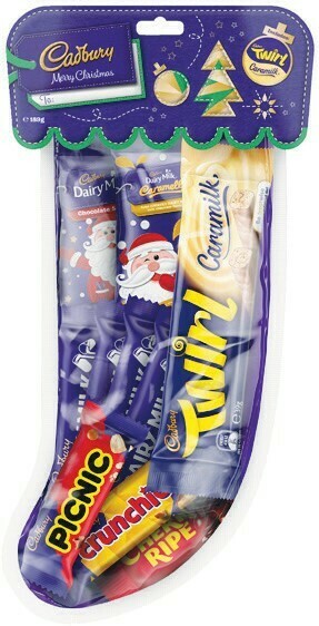 Woolworths Cadbury Christmas Stocking 189g offer