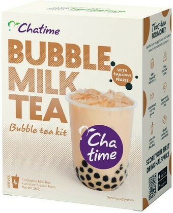 Woolworths Chatime Bubble Tea Pk 4 offer