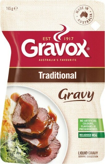 Gravox Liquid Gravy or Finishing Sauce 165g