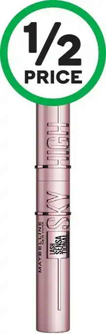 Woolworths Maybelline Lash Sensation Sky High Mascara 6-7.2ml offer