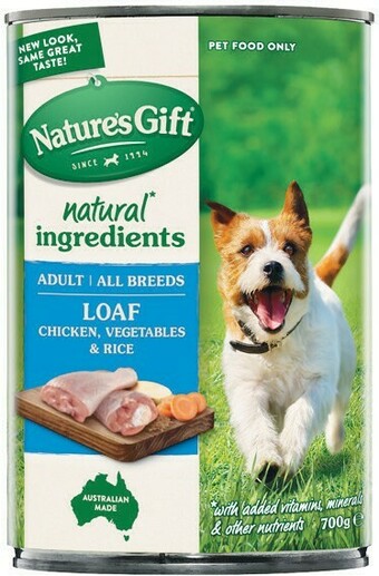 Woolworths Nature’s Gift Wet Dog Food 700g offer