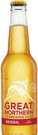 Woolworths Great Northern Original Bottles 24x330ml offer