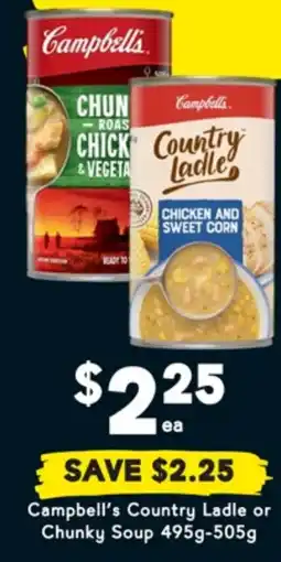Drakes Country Ladle or Chunky Soup offer