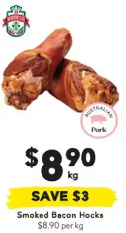 Drakes Smoked Bacon Hocks offer