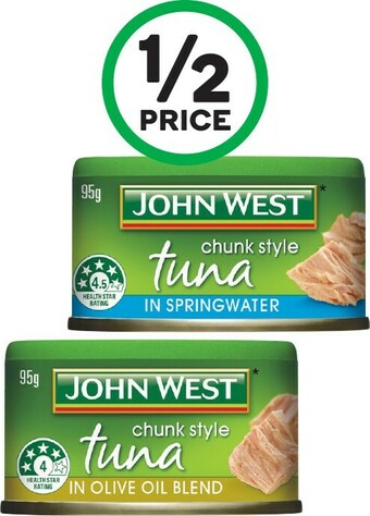 Woolworths John West Tuna Tempters 95g offer