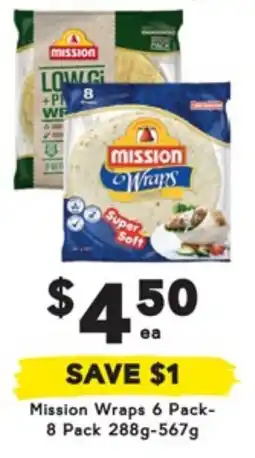 Drakes Mission Wraps offer