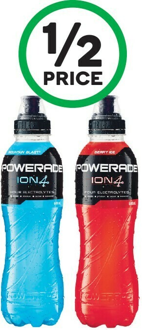 Woolworths Powerade Sports Drink 600ml offer