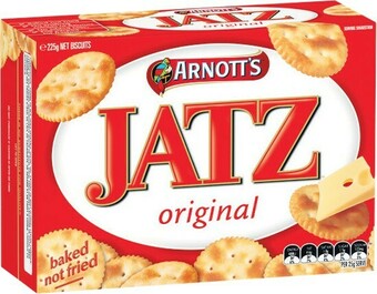 Woolworths Arnott’s Jatz Crackers 180-250g offer