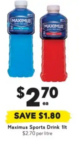 Drakes Sports Drink offer