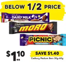 Drakes Cadbury Medium Bars offer