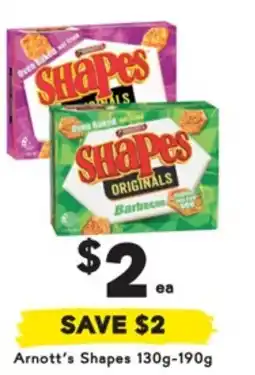 Drakes Arnott's Shapes offer