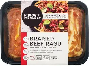Woolworths Strength Single Meal Varieties 350g – From the Deli offer