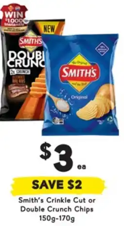 Drakes Crinkle Cut or Double Crunch Chips offer