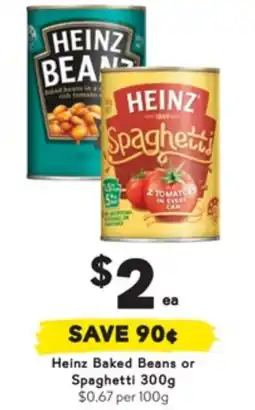 Drakes Baked Beans or Spaghetti offer