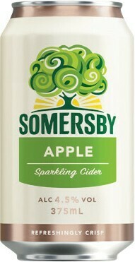 Woolworths Somersby Apple Cider Cans 10x375ml offer