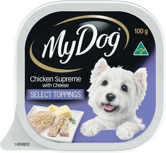 Woolworths My Dog Wet Dog Food 100g offer