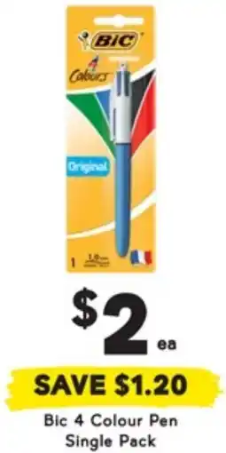 Drakes Bic 4 Colour Pen offer