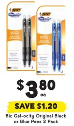 Drakes Gel-ocity Original Black or Blue Pens offer