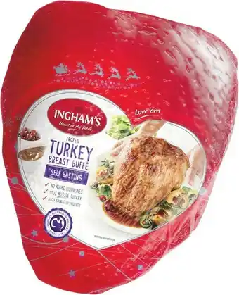 Woolworths Ingham’s Frozen Easy Carve Turkey Buffe – From the Freezer offer