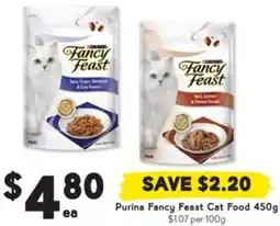 Drakes Fancy Feast Cat Food offer