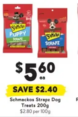 Drakes Strapz Dog Treats offer