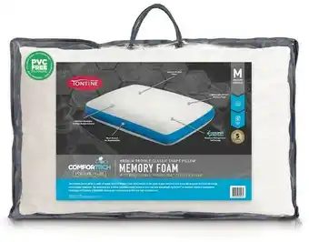 Spotlight 50% off Tontine Comfortech Breathable Memory Foam Pillow offer
