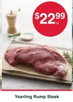 Australian Butchers Store Yearling Rump Steak offer