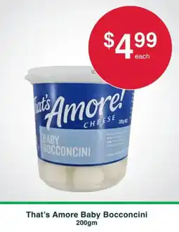 Australian Butchers Store Baby bocconcini offer