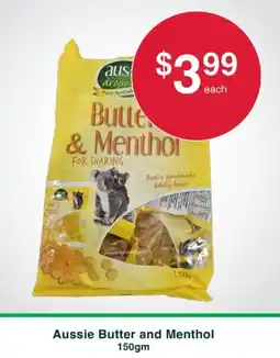 Australian Butchers Store Aussie Butter and Menthol offer