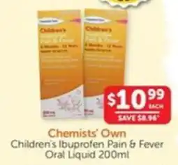 Children's Ibuprofen Pain & Fever Oral Liquid