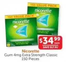 WHOLELIFE catalogue Gum Extra Strength Classic offer