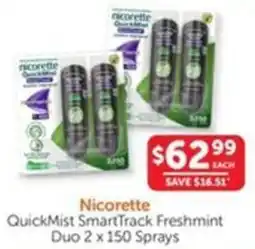 WHOLELIFE catalogue QuickMist SmartTrack Freshmint Duo offer