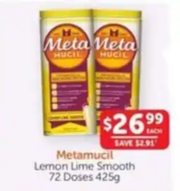 WHOLELIFE catalogue Metamucil Lemon Lime Smooth offer