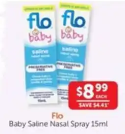 WHOLELIFE catalogue Baby Saline Nasal Spray offer