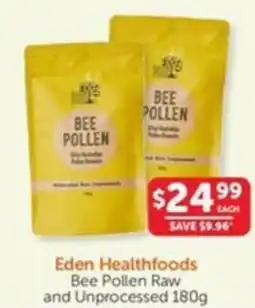 WHOLELIFE catalogue Bee Pollen Raw and Unprocessed offer