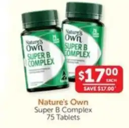 WHOLELIFE catalogue Super B Complex offer