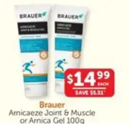 WHOLELIFE catalogue Amicaeze Joint & Muscle or Arnica Gel offer
