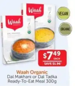 WHOLELIFE catalogue Dal Makhani or Dal Tadka Ready-To-Eat Meal offer
