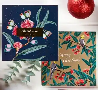 Spotlight Jolly & Joy Australiana Cards 10 Pack offer